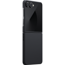Ультра тонкий чехол Pitaka для Galaxy Z Flip 7, Черный