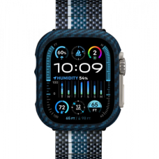 Ультра тонкий чехол Pitaka для Apple Watch Ultra 3/Ultra 2/Ultra 49мм - Синий