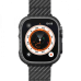 Ультра тонкий чехол Pitaka для Apple Watch Ultra 3/Ultra 2/Ultra 49мм, Черный