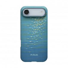 Ультра тонкий чехол Pitaka (PitaTap™) для iPhone 17 Air, Голубой