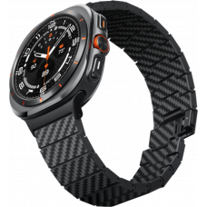 Карбоновый браслет Pitaka для Galaxy Watch Ultra - Черный