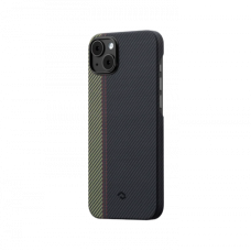 Ультра тонкий чехол Pitaka MagEZ 3 для iPhone 14 Plus (6.7"), Overture, кевлар (арамид)