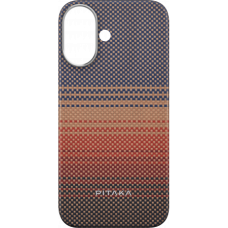 Ультра тонкий чехол Pitaka  для iPhone 16 Plus - Закат