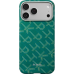 Ультра тонкий чехол Pitaka для iPhone 17 Pro, Зелено-золотой