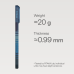 Ультра тонкий чехол Pitaka для iPhone 17 Pro, Восход