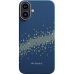 Ультра тонкий чехол Pitaka  для iPhone 16, Млечный путь