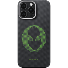 Ультра тонкий чехол Pitaka   для iPhone 16 Pro, Инопланетянин