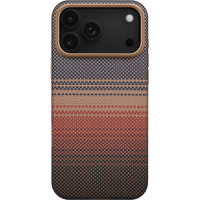 Премиум противоударный чехол Pitaka для iPhone 17 Pro, Закат