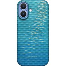 Ультра тонкий чехол Pitaka (PitaTap™) для iPhone 17, Голубой
