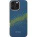 Светящийся Ультра тонкий чехол Pitaka для iPhone 16 Pro Max , Млечный путь