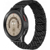 Карбоновый браслет Pitaka для Galaxy Watch4/Watch4 Classic/Watch5/Watch5 Pro/Watch6/Watch6 Classic (40/42/43/44/45/46/47 мм) - Черный