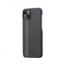 Ультра тонкий чехол Pitaka MagEZ 3 для iPhone 14 Plus (6.7"), Rhapsody, кевлар (арамид)