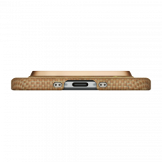 Ультра тонкий чехол Pitaka (PitaTap™) для iPhone 17 Air, Золотой
