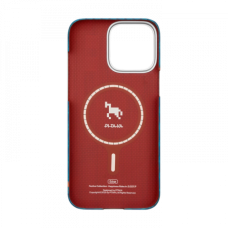 Ультра тонкий чехол Pitaka  для iPhone 16 Pro Max, Синий