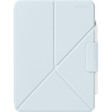 Ультра тонкий чехол Pitaka MagEZ Folio 2 для iPad Pro 2022/2021/2020/2018 (12,9 "), Голубой