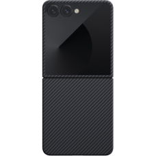 Ультра тонкий чехол Pitaka для Galaxy Z Flip 7, Черный