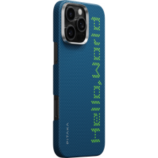 Светящийся Ультра тонкий чехол Pitaka  для iPhone 16 Pro, Привет, Мир