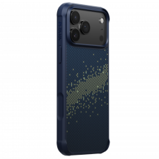 Противоударный чехол Pitaka с амортизирующими накладками для iPhone 17 Pro, Млечный путь