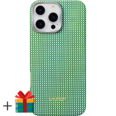Ультра тонкий чехол Pitaka для iPhone 16 Pro Max, Зеленый