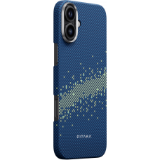 Ультра тонкий чехол Pitaka  для iPhone 16 Plus, Млечный путь