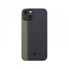 Ультра тонкий чехол Pitaka MagEZ 3 для iPhone 14 Plus (6.7"), Overture, кевлар (арамид)