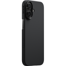 Ультра тонкий чехол Pitaka для iPhone 17, Черный