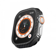 Ультра тонкий чехол Pitaka для Apple Watch Ultra 3/Ultra 2/Ultra 49мм, Черный