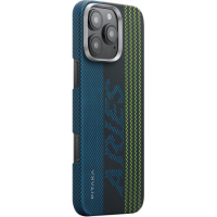 Ультра тонкий чехол Pitaka   для iPhone 16 Pro Max, Черный