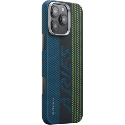 Ультра тонкий чехол Pitaka   для iPhone 16 Pro, Черный