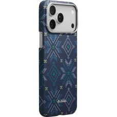 Ультра тонкий чехол Pitaka (PitaTap™) для iPhone 17 Pro Max, Синий